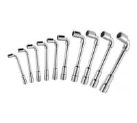 Britool Jeu de 10 clés à pipe Expert E117387 – 8 à 19 mm