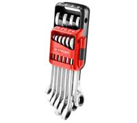 Jeu de clés mixte à cliquet métrique et en pouces sur étui portatif Facom