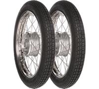Jeu : 2 jantes complètes en acier inoxydable 1,6 x 16 po + rayons en acier inoxydable + pneu HEIDENAU K30