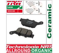 Jeu 2 Plaquettes de frein Arrière TRW MCB585 Honda NT 650 V Deauville RC47 98-01
