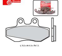 Jeu 2 plaquettes de frein Avant Brembo 07GR1406 Aprilia 650 PEGASO 1992-1994