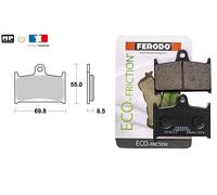 Jeu 2 Plaquettes de frein Avant Ferodo DAYTONA 955 I BRAS CLASSIQUE, 1999-2006