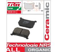 Jeu de plaquettes de frein TRW MCB516