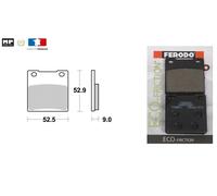 Jeu 2 Plaquettes frein ARRIERE SUZUKI RGV 250 1989-1990