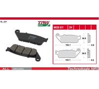 Jeu de plaquettes de frein TRW MCB677