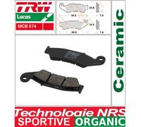 Jeu de plaquettes de frein TRW MCB574