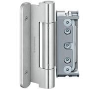 Jeu 3 paumelles menuiserie bois - inox zinguée - BAKA 4010 MSTS SIMONSWERK