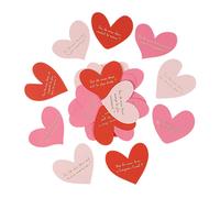 Jeu 35 Questions C?'ur Papier Lovely Time 7cm Rose