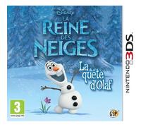 Jeu 3DS - Disney - La Reine des Neiges : La Quête d'Olaf - Plateforme - 60 niveaux - PEGI 3+