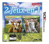 Jeu 3DS - MON POULAIN 3D + MON HARAS 3D - TOUS EN SELLE
