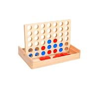 Bois Solide Jeu 4 en Ligne 24x15x4 cm Jouet pour Enfants Tout-petits vidaXL