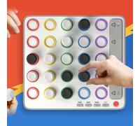 Jeu 4 en rangée arbitre intelligent 3D quatre en rangée jeu de société électronique 4 pour les enfants de 6 ans et plus