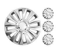 Jeu 4 Enjoliveurs Avalon Série Argo Enjoliveurs De Roue 13"/14"/15"/16" Argenté
