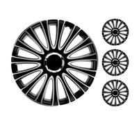 Jeu 4 Enjoliveurs Lemans Série Argo Enjoliveurs De Roue 13"/14"/15"/16"/17" Noir