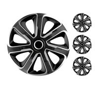Jeu 4 Enjoliveurs Livorno Série Argo Enjoliveurs De Roue 13"/14"/15"/16" Noir Gr