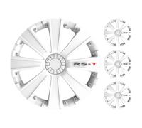 Jeu 4 Enjoliveurs RS-T Série Argo Enjoliveurs De Roue 13"/14"/15"/16" Noir Argen
