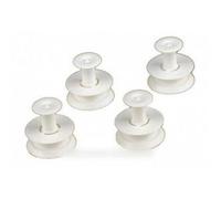 Jeu 4 Roulettes Panier Superieur Pour Lave Vaisselle Whirlpool