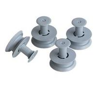 Jeu 4 roulettes panier superieur pour lave vaisselle whirlpool G