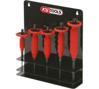 KS TOOLS Jeu de chasses goupilles "AIR-GRIP" 5pcs 3-8mm