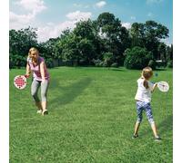 Jeu 6 en 1 raquette et jeux de société - mister gadget - plein air - multicolore