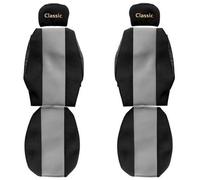 Jeu 6x Couverture de siège Textile F-CORE Housse siège auto pour MAN F2000 L2000