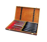 JEU 8 PCS GOUGES HSS CISEAUX DE TOURNAGE POUR BOIS TOUR HOLZMANN H8TLGN