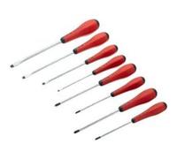 Jeu 8 Tournevis Rouge (4F+2Ph+2Pz) Redgrip G