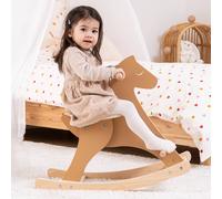 Cheval à Bascule en Bois "Lago" 64cm Marron