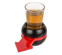 Jeu à boire action ou vérité avec 30 cartes, 1 roulette et 1 verre à shot inclus