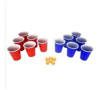 jeu à boire beer pong 12 gobelets 500ml - sud trading cd1948 G