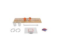 Jeu à boire Lancer de basket face à face - Plateau MDF - Marron