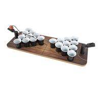 Jeu à boire - MISTER GADGET - Beer Pong Catapulte - Gadget Fun - Noir et Blanc