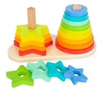 Jeu a encastrer arc en ciel Multicolore G