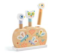 DJECO Puzzle Carton Vaillant et Le Dragon (54 Pièces) - Enfants dès 5 Ans - Développe la Dextérité, Stimule la Créativité - 37x40 cm - Pièces Faciles à Manipuler - Boîte Silhouette Fournie - Durable