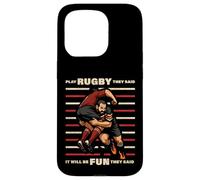 Jeu amusant de rugby They Said It Will Fun Be Bokke World Coque pour iPhone 15 Pro