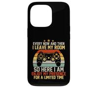 Jeu Amusant Every Now and Then I Leave My Room Gamer Game Coque pour iPhone 13 Pro