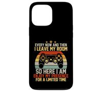 Jeu Amusant Every Now and Then I Leave My Room Gamer Game Coque pour iPhone 13 Pro Max