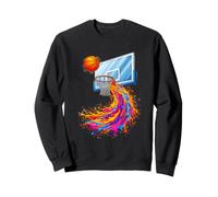Jeu Amusant Gagnant du Ballon de Basket-Ball Sweatshirt