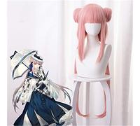 Jeu Anime Arknights Ceylan Cosplay perruque 100 cm de Long rose Double prêle perruques synthétiques Halloween Costume perruque Peruca