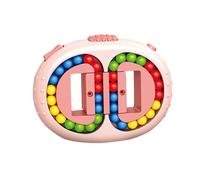 Jeu Anti-Stress Cube Magique Rotatif À Perles, Puzzle Éducatif Pour Enfant, Soulage Les Tensions Du Bout Des Doigts, Jouet D'intelligence