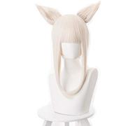Jeu Arknights Cosplay perruques platine Cosplay perruque résistant à la chaleur cheveux synthétiques femmes Halloween fête Anime Costume perruques KUZZ6764