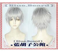 Jeu Arknights jeune Mephisto Cosplay perruques argent blanc court fibre haute température perruque de cheveux taille unique jeune Mephisto