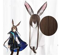 Jeu Arknights perruques AMIYA Cosplay perruque résistant à la chaleur cheveux synthétiques pour Halloween carnaval fête Anime costume perruque
