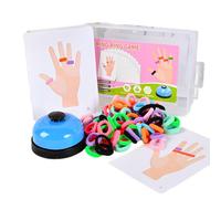 Jeu assorti de tri des couleurs, jeu de société familial pour le développement précoce, jouet d'apprentissage pour les écoles maternelles