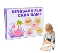 Jeu Assorti des, Jeu de mémoire pour Les, de société Assorti, Toyage de Formation de pensée logique pour âgés de 3 Ans et Plus, Dinosaur modèle d'apprentissage éducatif