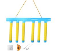 Jeu Attraper des Bâtons, Jouet d’Entraînement à la Réaction avec 3 Vitesses Réglables,hand speed challenge,Catching Sticks Game pour Coordination Œil-Main, Jeu Réflexe Intérieur Extérieur (Yellow)