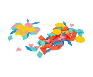 Jeu Attrimaths en Bois Baril 250 pièces mosaïques XL Small foot by L