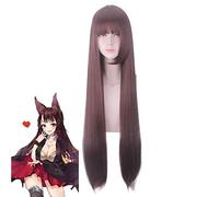 Jeu Azur Lane Akagi Cosplay perruque 100 cm de Long droite résistant à la chaleur cheveux synthétiques Halloween fête jeu de rôle Costume perruques