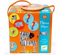 Jeu bébé 2 ans Mémo enfant Animaux de la jungle Djeco