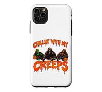 Jeu Bigfoot Alien Squelette Chillin avec My Creeps Coque pour iPhone 11 Pro Max